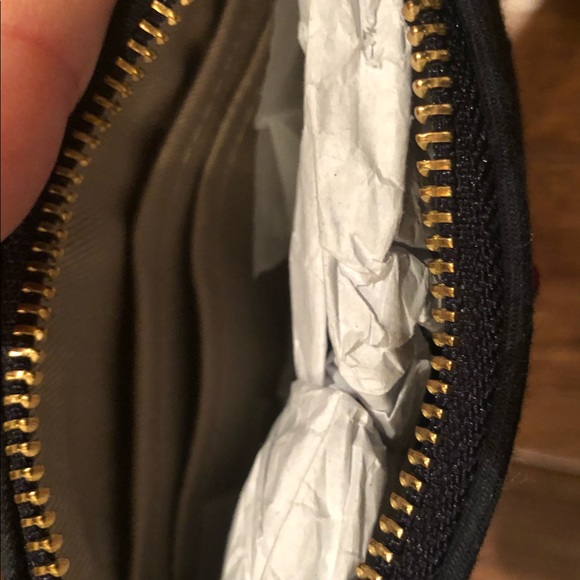 TALBOTS TARTAN PLAID WRISTLET PURSE CHRISTMAS NWT - Picture 5 of 6